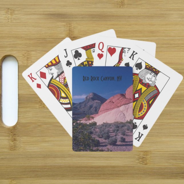 Baraja De Cartas Cañón de Rock Rojo bonito Nevada (Subido por el creador)