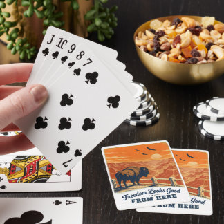 Baraja de Cartas Cañón Libertad Se Ve Bien