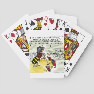 Baraja De Cartas Cantantes divertidos de clubes nocturnos de insect