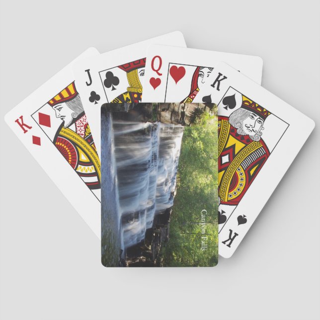 Baraja De Cartas Canyon Falls (Reverso)