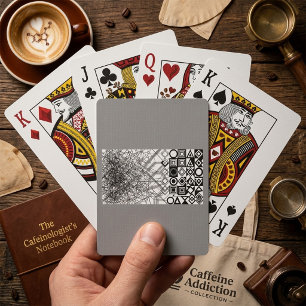 Baraja De Cartas Caos a Orden Abstracto Geométrico 