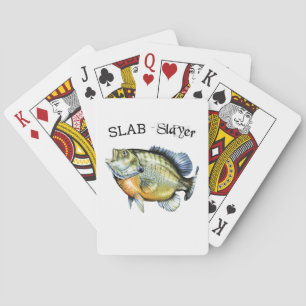 Baraja De Cartas Capa de pizarra de cigala azul