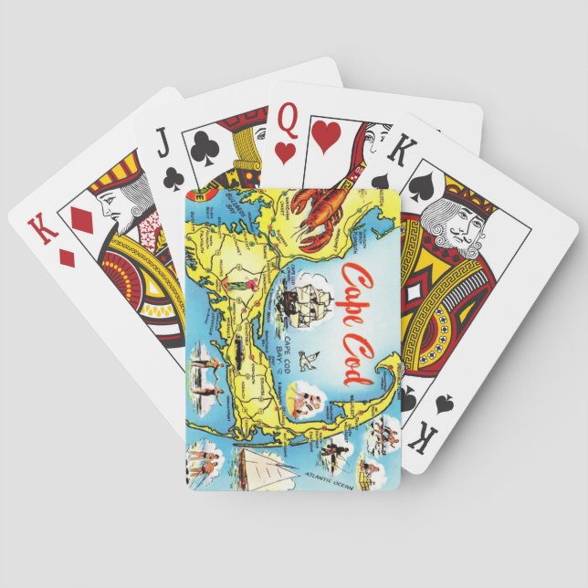 Baraja De Cartas Cape Cod  Playing Cards (Reverso)