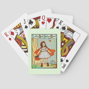 Baraja De Cartas Caperucita Roja Vintage Lindo