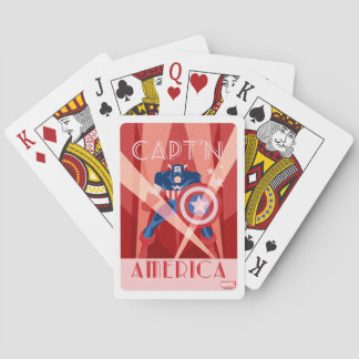 Baraja De Cartas Capitán desdeñable América