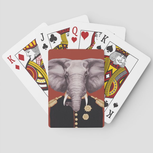 Baraja De Cartas Capitán Elephant (Reverso)