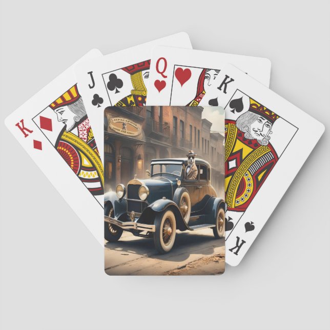 Baraja De Cartas Capone De La Célebre Alpaca, (Reverso)
