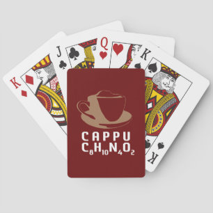 Baraja De Cartas Cappuccino químico