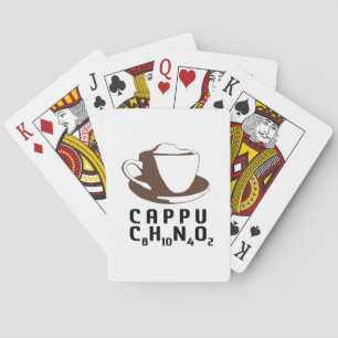 Baraja De Cartas Cappuccino químico