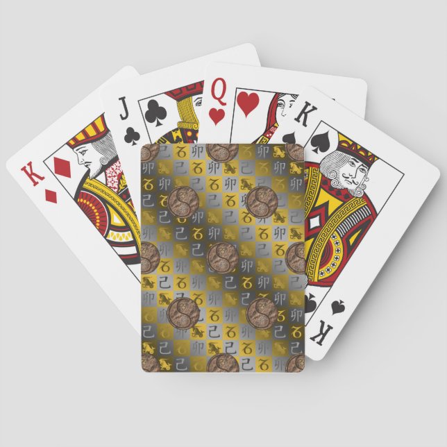 Baraja De Cartas Capricorn & Earth Rabbit (Reverso)