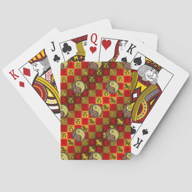 Baraja De Cartas Capricorn & Metal Tiger (Reverso)