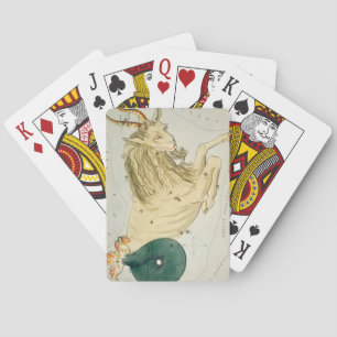 Baraja De Cartas Capricornio, Décimo Rótulo Zodiaco Astrológico