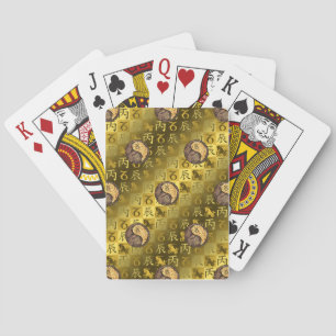 Baraja De Cartas Capricornio & Dragón de Fuego