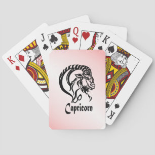 Baraja De Cartas Capricornio la Cabra de Mar Zodiaco