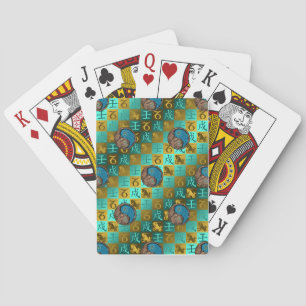 Baraja De Cartas Capricornio y Perro de Agua