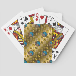 Baraja De Cartas Capricornio y Rata de Agua