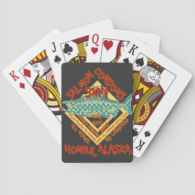 BARAJA DE CARTAS CAPTAIN DAN ENCHILADA JESUS WHITTIER ALASKA (Reverso)