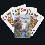Baraja De Cartas Captain-Pinzgauer Bull Playing Cards- personalize<br><div class="desc">You never have too many decks of cards and what fun to add one with beautiful Pinzgauer cattle on them to your collection or give as a gift and personalize them as you wish. Also notice the choices of card styles. To see other Pinzgauer themed items such as greeting cards,...</div>