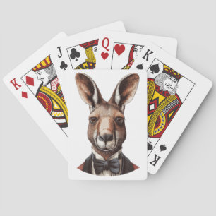 Baraja De Cartas Cara de canguro