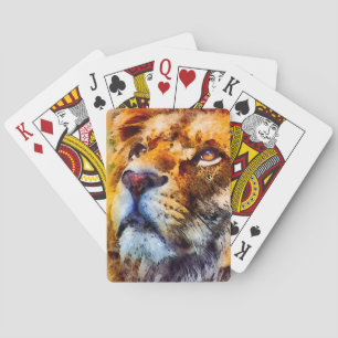 Baraja De Cartas Cara de León Plácido