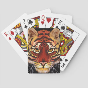 Baraja De Cartas Cara de tigre