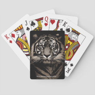 Baraja De Cartas Cara del tigre