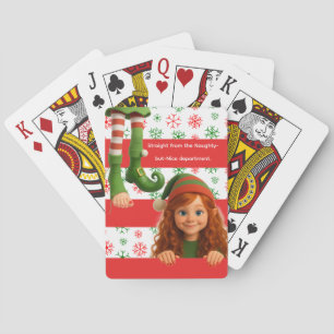 Baraja De Cartas Caras y Piernas de Duende Divertidas Travesuras