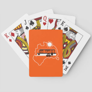 Baraja De Cartas Caravana Camping Australiano
