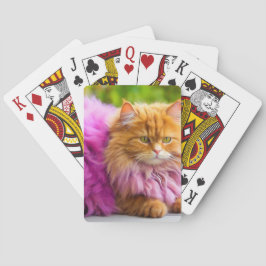 Baraja De Cartas Card Poker for Cat Lovers