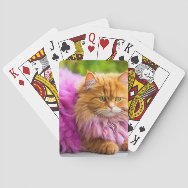 Baraja De Cartas Card Poker for Cat Lovers (Reverso)