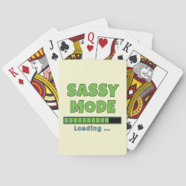 Baraja De Cartas Cargando Modo Sassy …