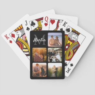 Baraja De Cartas Cargar foto monogramada