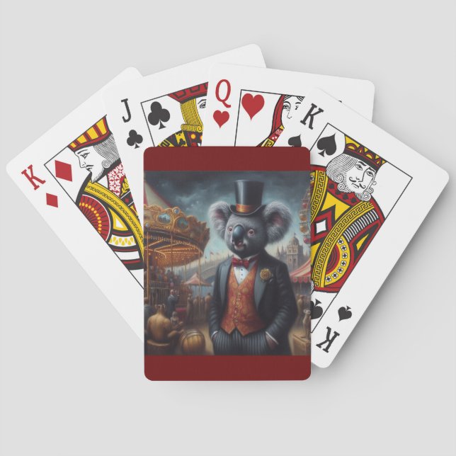 Baraja De Cartas Carnaval de Koalas (Reverso)