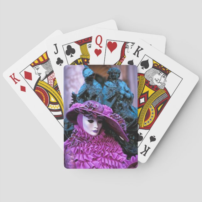 Baraja De Cartas Carnaval de Venecia (Reverso)