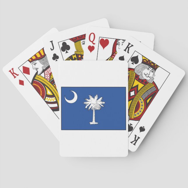 Baraja De Cartas Carolina del Sur (Reverso)