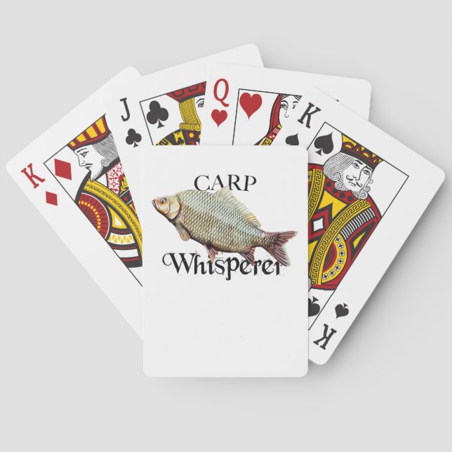 Baraja De Cartas Carp Whisperer (Reverso)