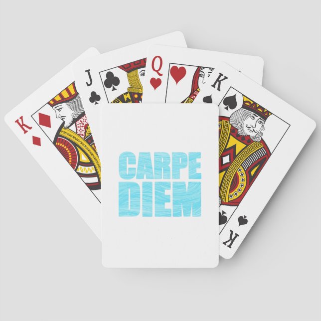 Baraja De Cartas Carpe Diem (Reverso)