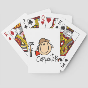 Baraja De Cartas Carpintero masculino