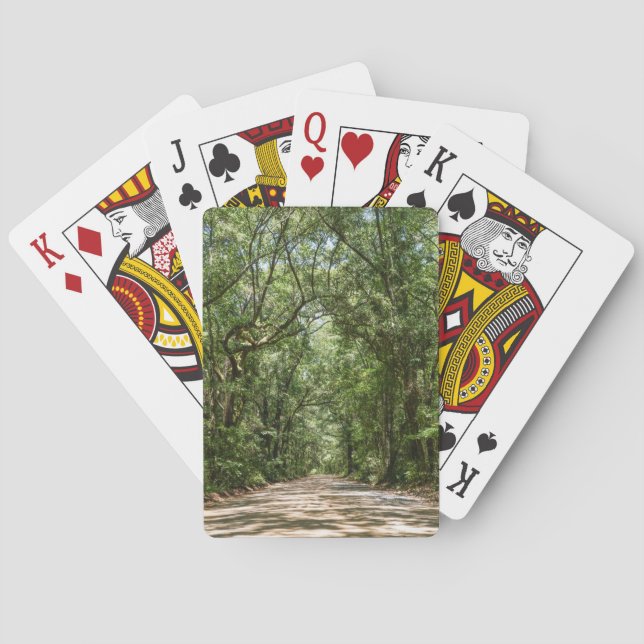 Baraja De Cartas Carretera A Angel Oak (Reverso)
