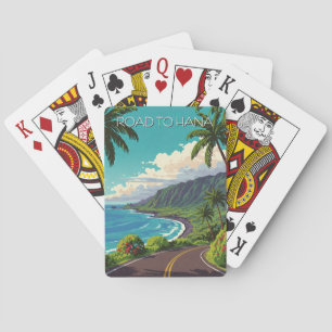 Baraja De Cartas Carretera antigua a Hana Maui Hawái Viajes