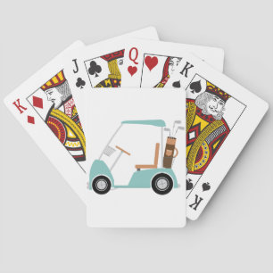 Baraja De Cartas Carro de golf