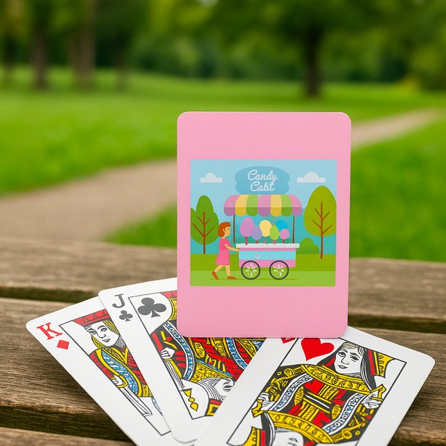 Baraja De Cartas Carro de vándalo de algodón en parque dulce trato  (Subido por el creador)