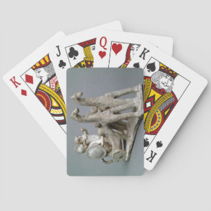 Baraja De Cartas Carro y caballos, de la tumba de princesa Nefe