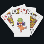 Baraja De Cartas Carrot at Music with Headphone<br><div class="desc">This design is the perfect gift for a birthday,  Christmas and other celebrations. It is suitable for women,  men and kids.</div>