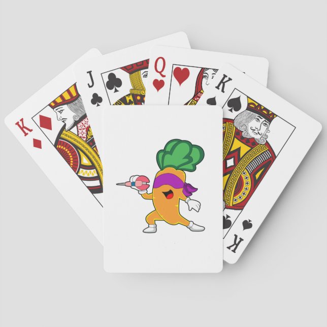 Baraja De Cartas Carrot Darts Dart (Reverso)