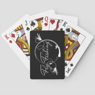 Baraja De Cartas "Cartas de juego de pesca aérea