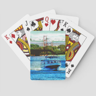 Baraja De Cartas "Cartas de juego del puente Mackinac"