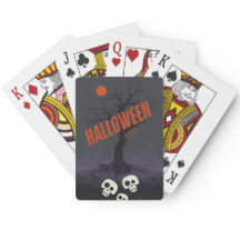 🎃Cartas de póquer espeluznantes de Halloween