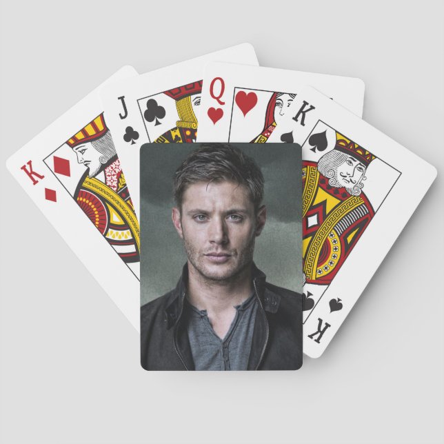 Baraja De Cartas Carte da poker Dean Winchester  (Reverso)