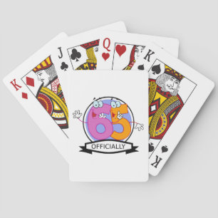 Baraja De Cartas Cartel oficial de cumpleaños 65